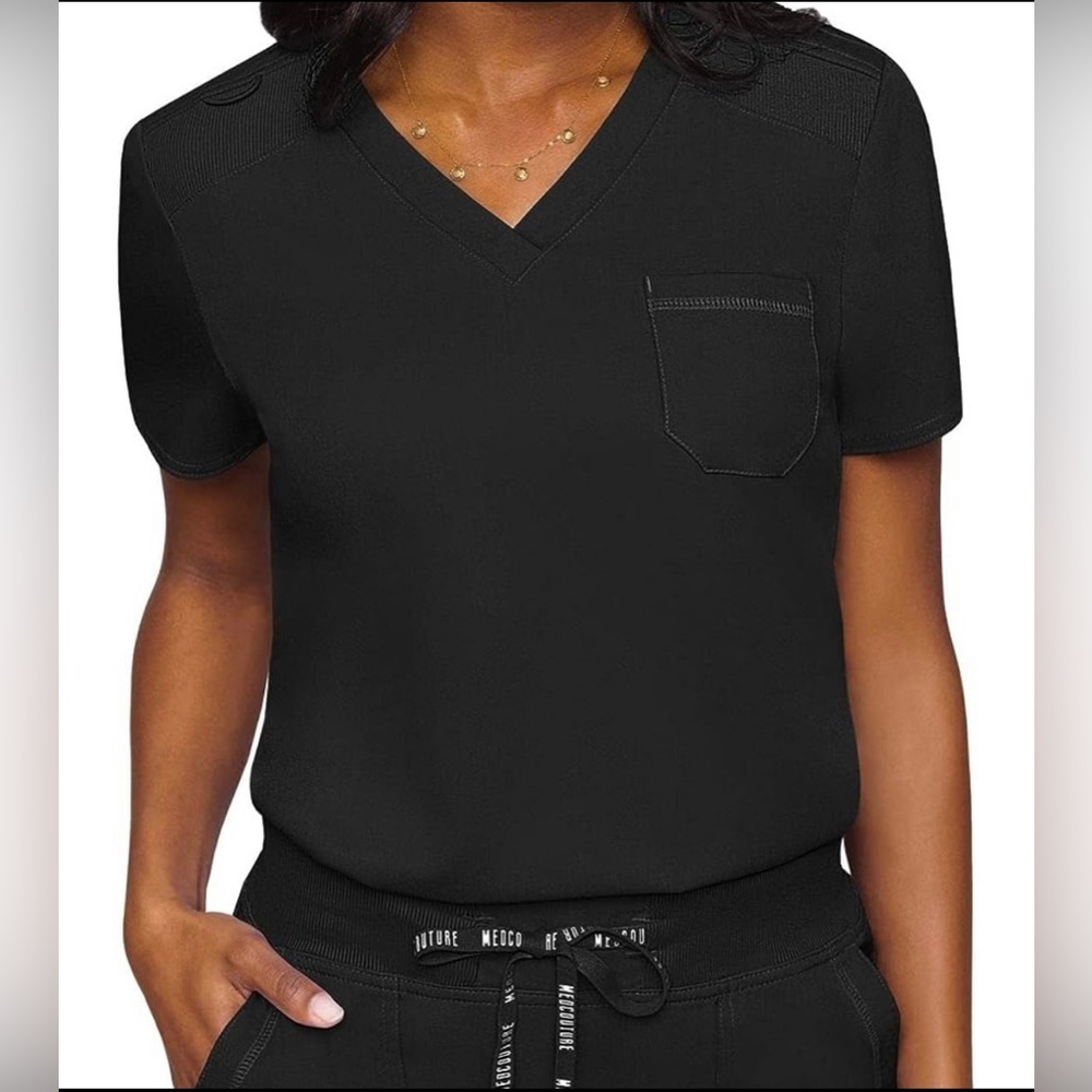 Med Couture Scrubs Black